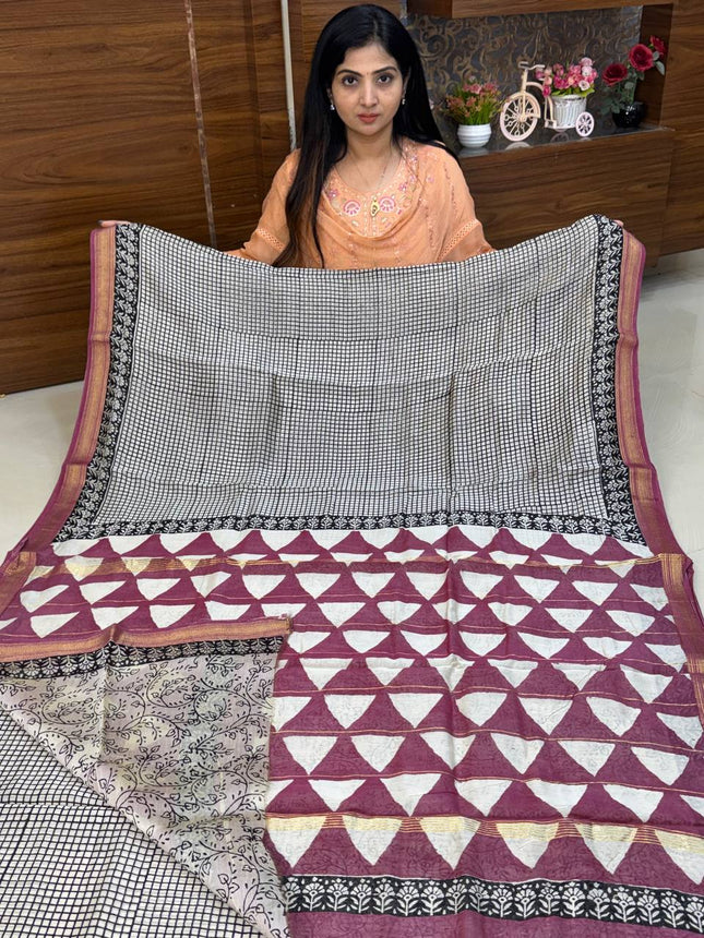 Pure Maheshwari Silk