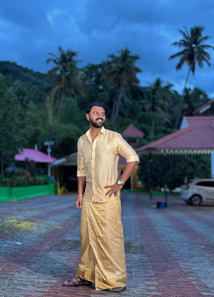 Couple Combo Collection ( Shirt + Dhoti + Saree)