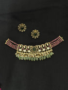 Stone With Choker Necklace Jewellery