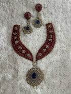 Stone With Choker Necklace Jewellery