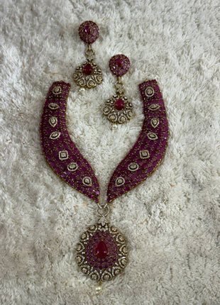 Stone With Choker Necklace Jewellery