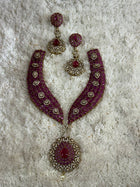 Stone With Choker Necklace Jewellery