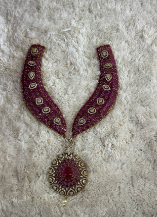 Stone With Choker Necklace Jewellery