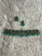 Stone With Choker Necklace Jewellery