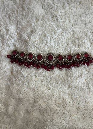 Stone With Choker Necklace Jewellery
