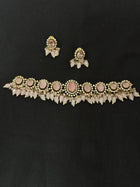 Stone With Choker Necklace Jewellery