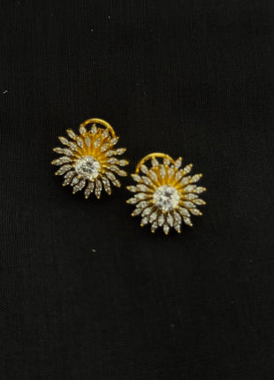 Stone Dollar With Earring