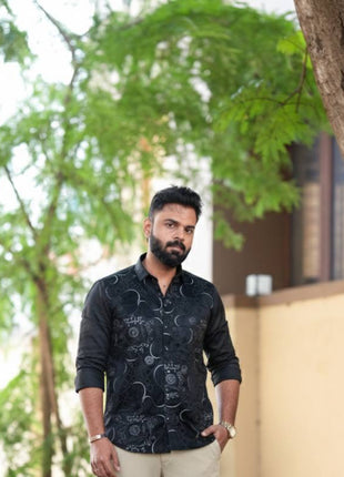 velvet Shirt Full Sleeve
