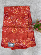 Cotton With Black Printed