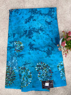 Cotton With Black Printed