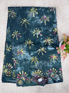 Cotton With Black Printed