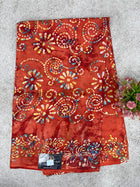 Cotton With Black Printed