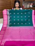Premium Kanchi Silver Zari