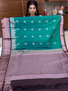 Premium Kanchi Silver Zari