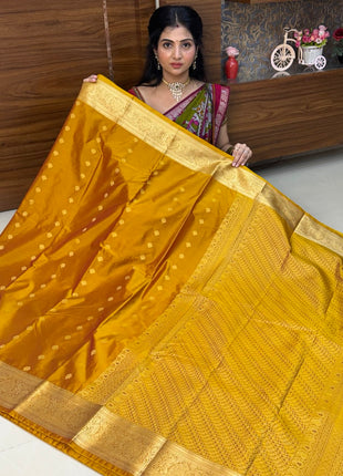 Premium Kanchi Gold Zari