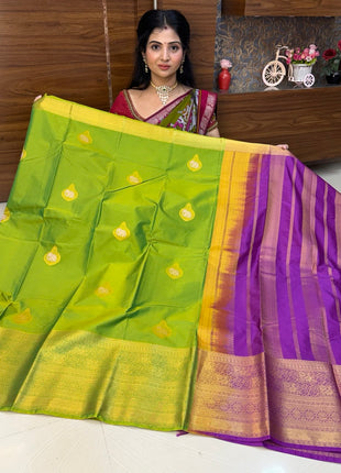 Premium Kanchi Gold Zari