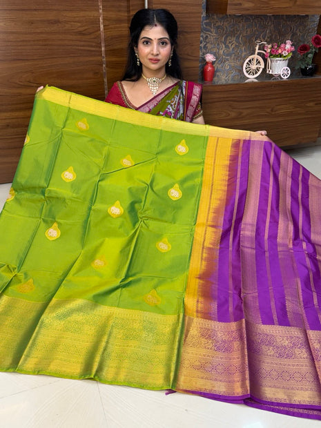 Premium Kanchi Gold Zari