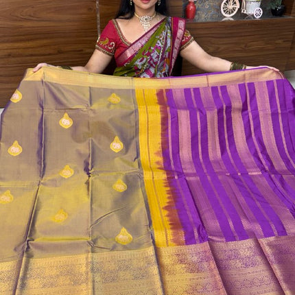 Premium Kanchi Gold Zari