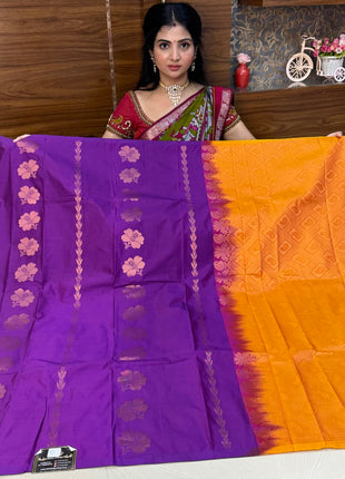 Border Less Kanchi Silk