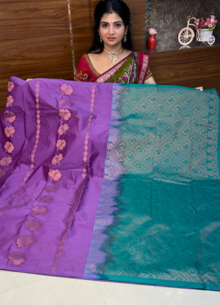 Border Less Kanchi Silk