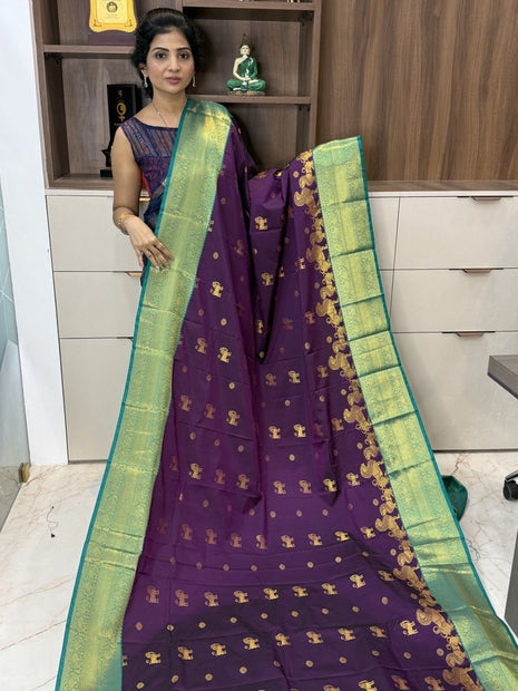 Premium Kanchi Gold Zari