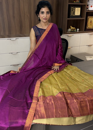 Lehenga is Free Size (Semi Stitched )