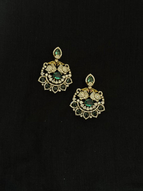 Stone Dollar With Earring