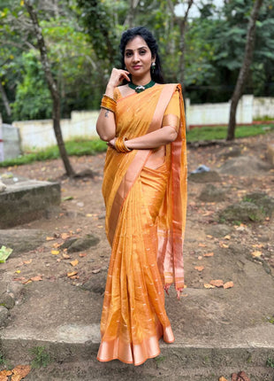 Khadi Linen with Handloom Making