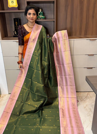 Semi kanchipuram Silk