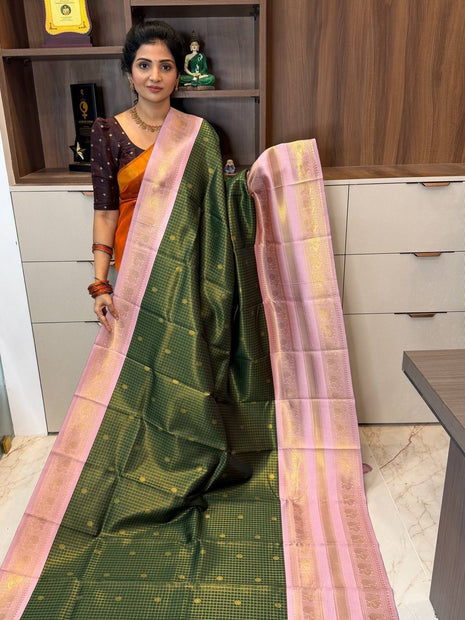 Semi kanchipuram Silk