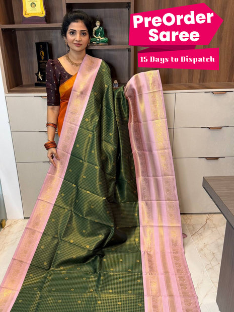 Semi kanchipuram Silk