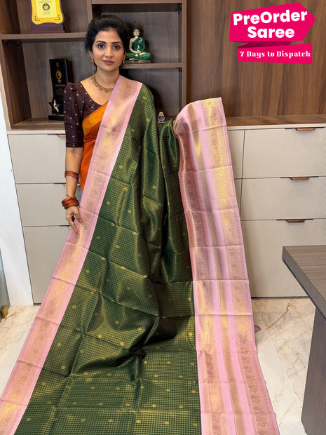 Semi kanchipuram Silk