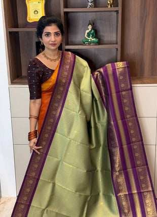 Semi kanchipuram Silk