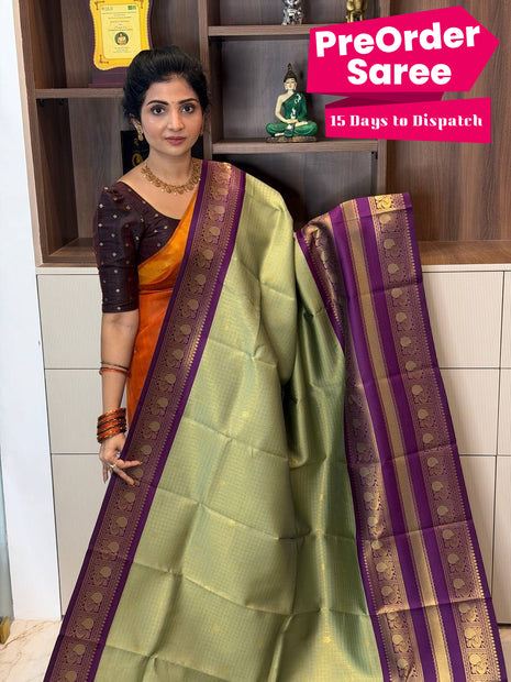 Semi kanchipuram Silk