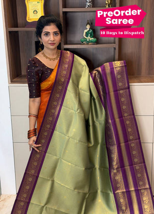 Semi kanchipuram Silk
