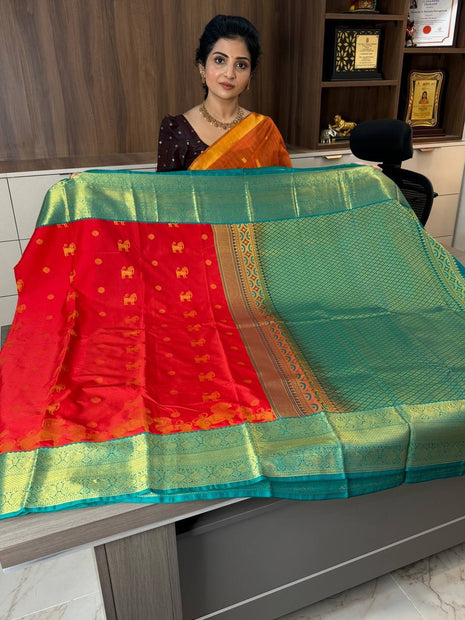 Premium Kanchi Gold Zari