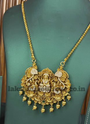 Long Dollar Chain With Earring