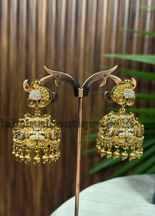 Long Dollar Chain With Earring