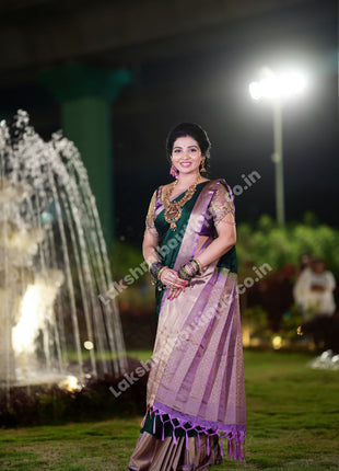 Kanchi Silk Gold Zari