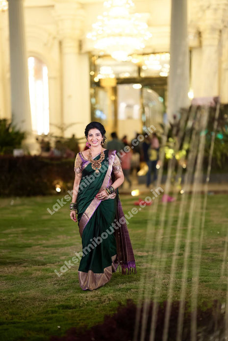 Kanchi Silk Gold Zari