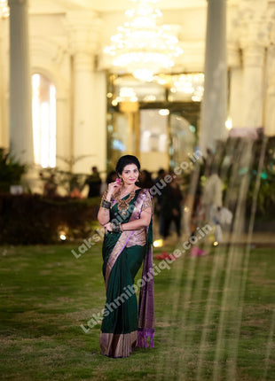 Kanchi Silk Gold Zari