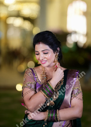 Kanchi Silk Gold Zari