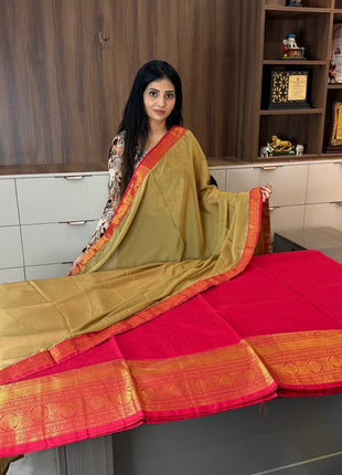 Half Saree (Unstitched) Wildberry Pink