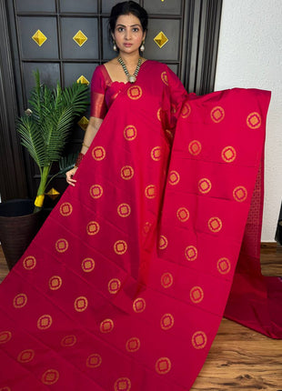 Border Less Kanchi Silk