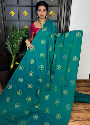 Border Less Kanchi Silk