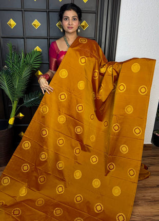 Border Less Kanchi Silk