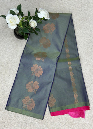 Border Less Kanchi Silk