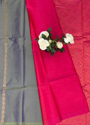Border Less Kanchi Silk