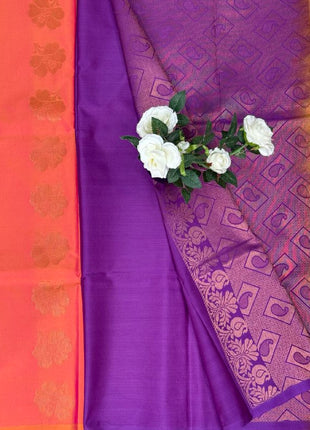 Border Less Kanchi Silk