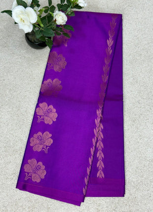 Border Less Kanchi Silk